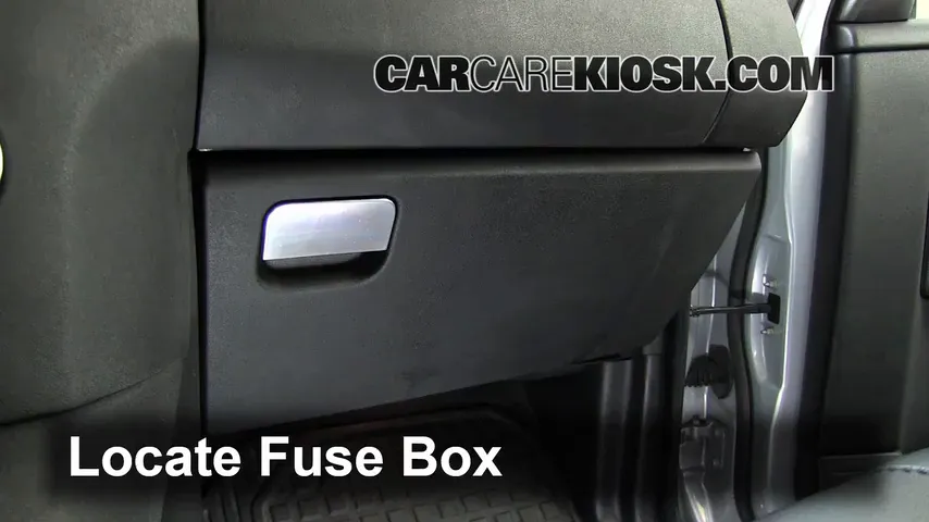 Interior Fuse Box Location: 2011 Land Rover LR4 HSE 5.0L V8